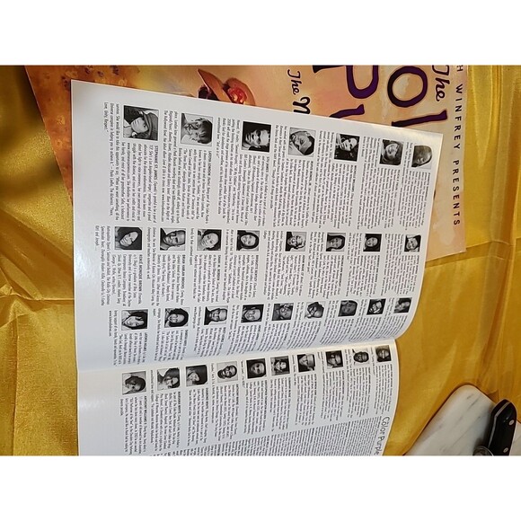 Oprah Winfrey Presents- The Color Purple. A New Musical- 12x9” Program - Picture 7 of 10